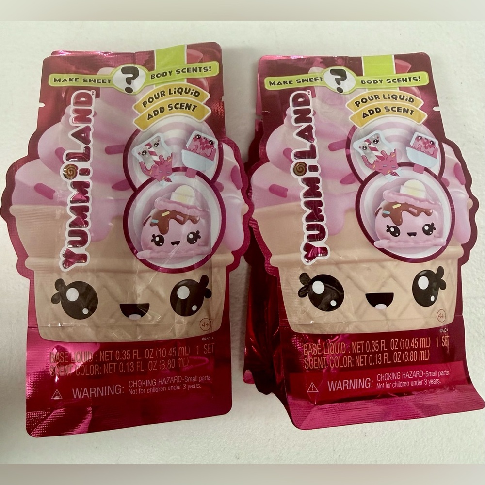 NIP YummiLand Num Nom Body Scents ~ Lot of 2! Make Sweet